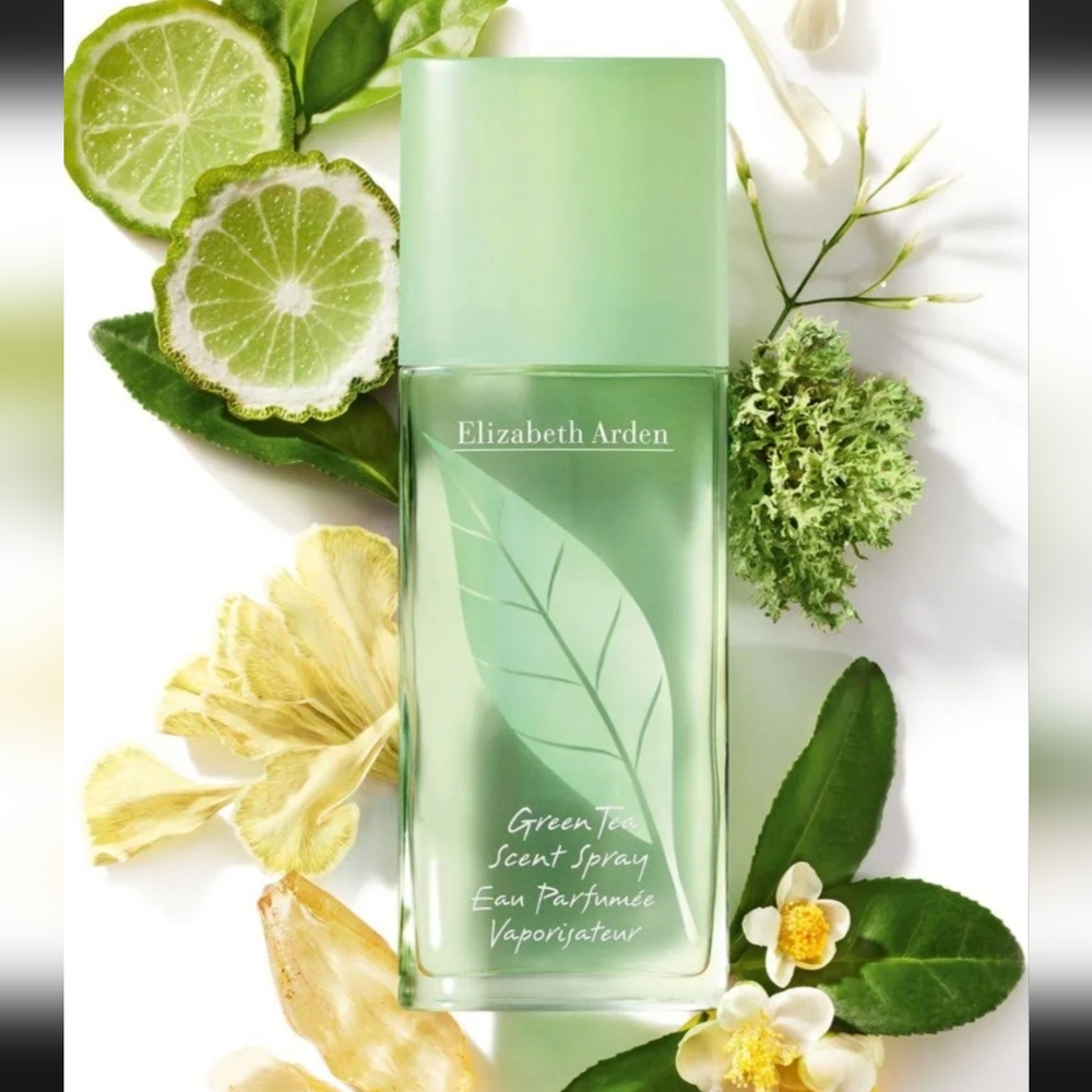 Elizabeth Arden Green Tea Scent Spray with Leaf Design